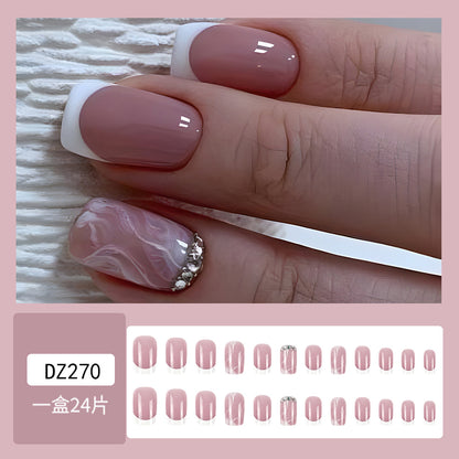 White-edged French wear nail plate