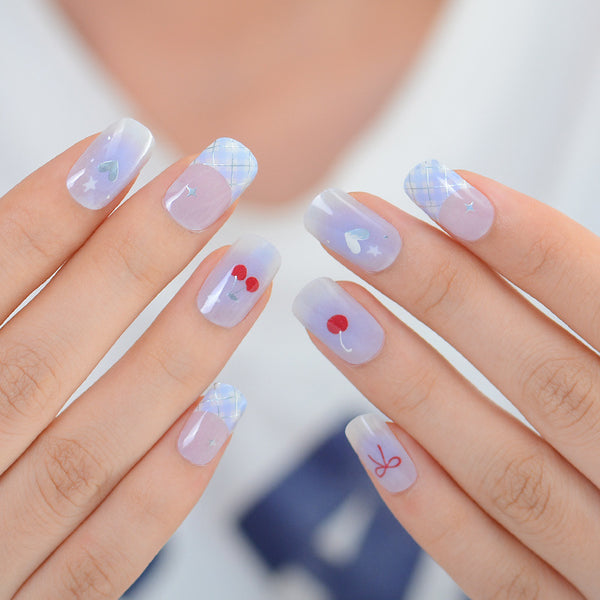 Semi-cured Gel Nail Strips JQ066