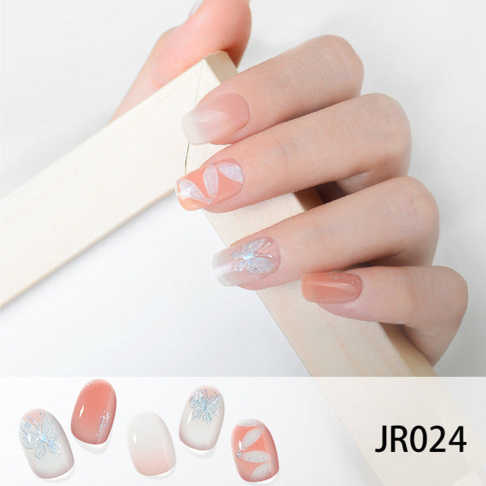 Semi-cured Gel Nail Strips JR024