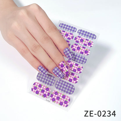 Nail wraps