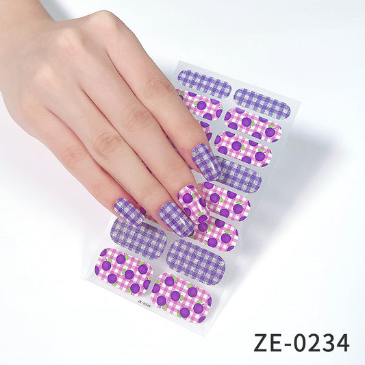 Nail wraps