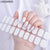UV gel nail sticker semi-cured UVG60095