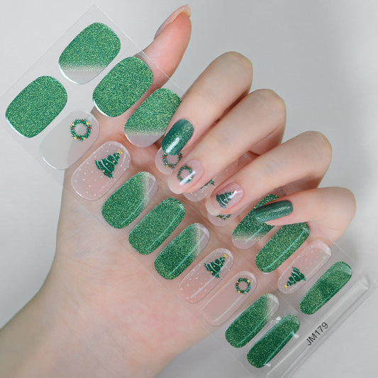 Semi-cured Gel Nail Stickers JM-179