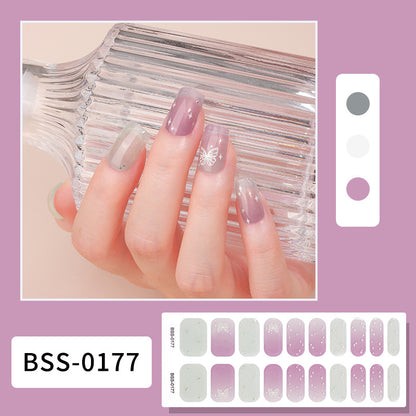 Semi cured nail patches for phototherapy of nailsBSS-0177