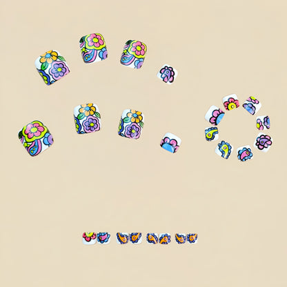 Pedicure fake nail Y1002