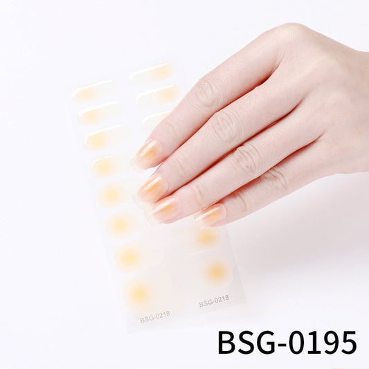 Salon-Quality Gel Nails Strips BSG-0195