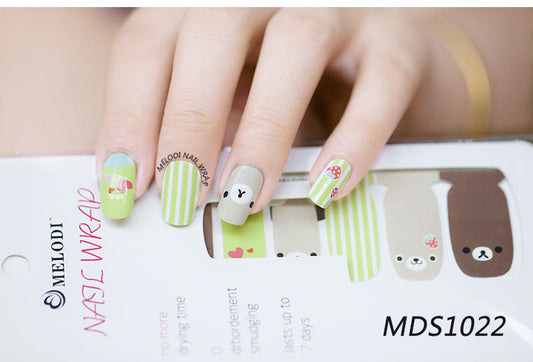 Nail wraps MDS1022