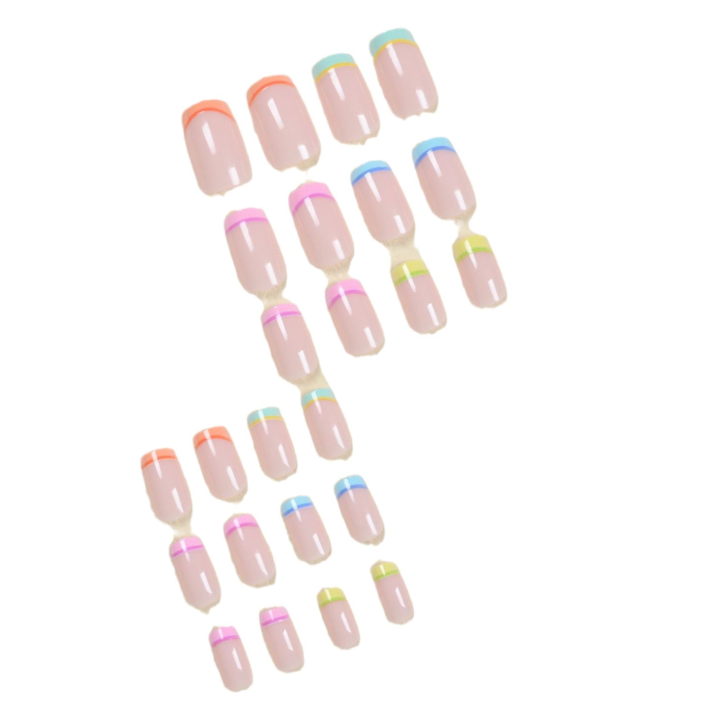 15 Sizes-30 Pcs Acrylic Press On Nails SN022