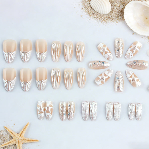30 relief scallops