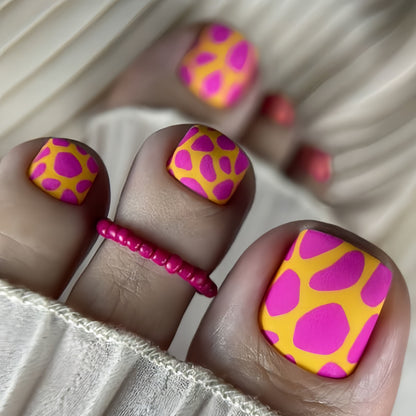 Pedicure fake nail Y602