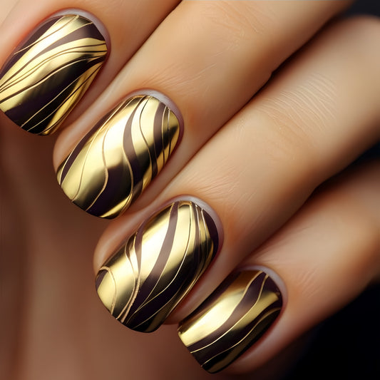 24pcs/Set Press On Nails