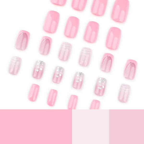 Pink star