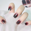 Kit d'autocollants semi-permanents pour ongles en gel UV ES-105 (Poudre scintillante)