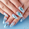 Ombré bleu 3D 30 pièces