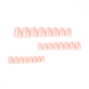 Aurora Pink Oval manicure