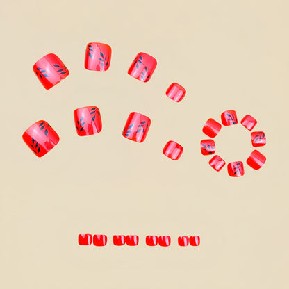 Pedicure fake nail Y879