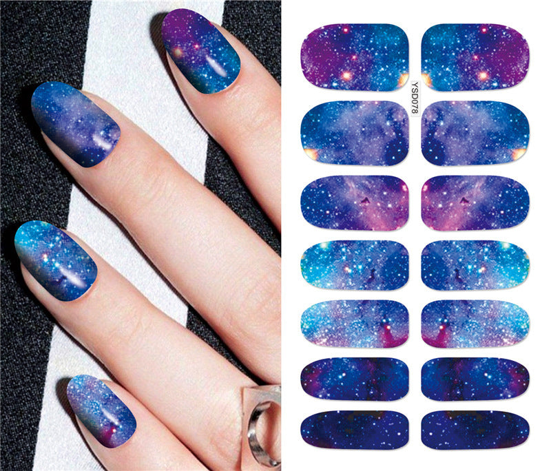 Nail wraps YSD078