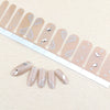 Nail wraps diamond love scallion powder