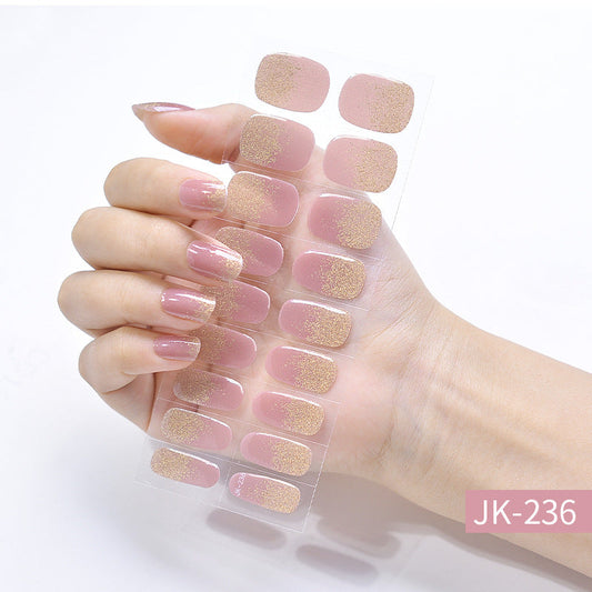 Semi-cured Gel Nail WrapsJK236