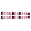 Purple flower ombre