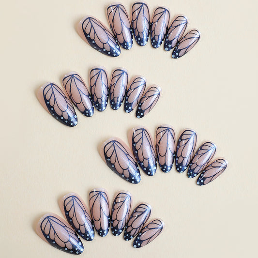 Butterfly Wings Wearable Nail Panel