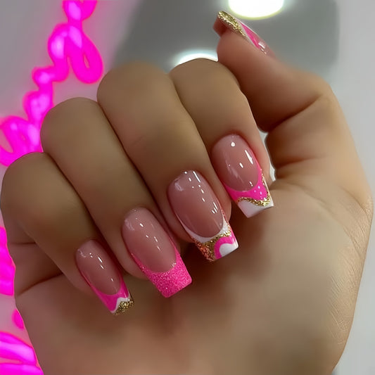 24pcs/Set Press On Nails