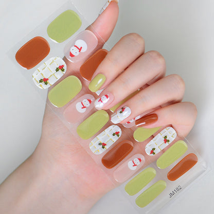 Semi-cured Gel Nail Stickers