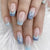 Glitter ombre method edge