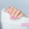 Semicured UV gel nail sticker kit