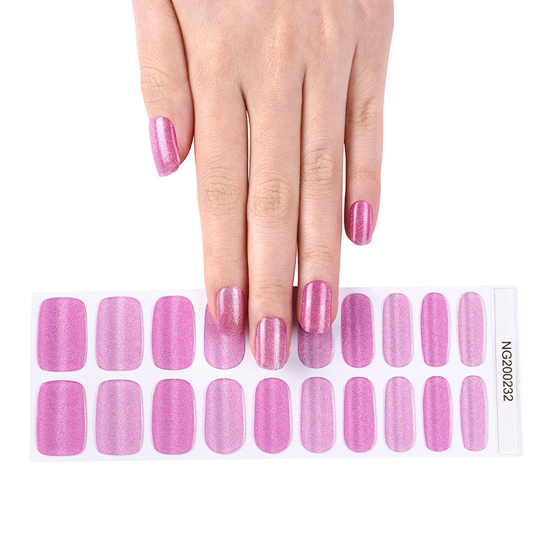 Semi-cured Gel Nail Wraps