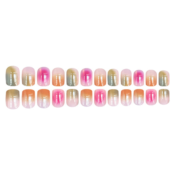 24pcs/Set Press On Nails JB745