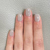 30 pieces of foggy white cat's eye