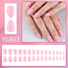 30 pieces Glossy pink
