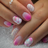 Pink glitter