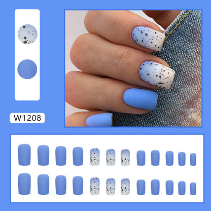 24Pcs press on nail W1208