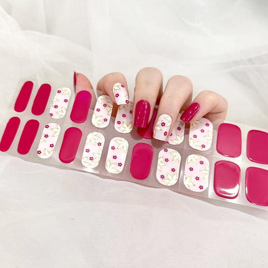 Semicured UV gel nail sticker kit GEL2050