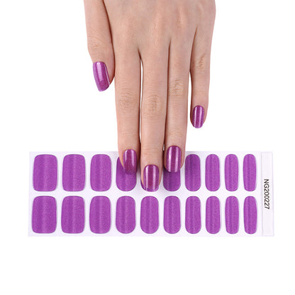 Semi-cured Gel Nail Wraps