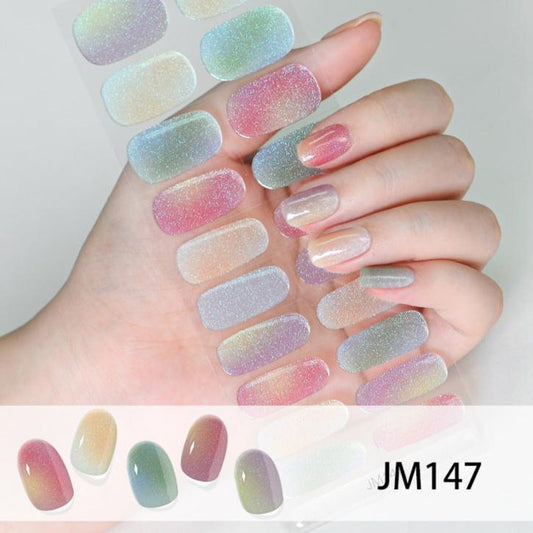 Semi-cured Gel Nail Strips JM147