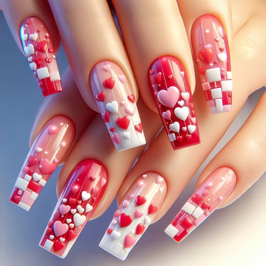 24pcs/Set Press On Nails