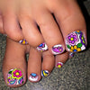 Pedicure fake nail Y1002
