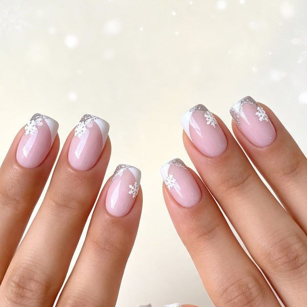 Christmas sweet and cute snowflake French