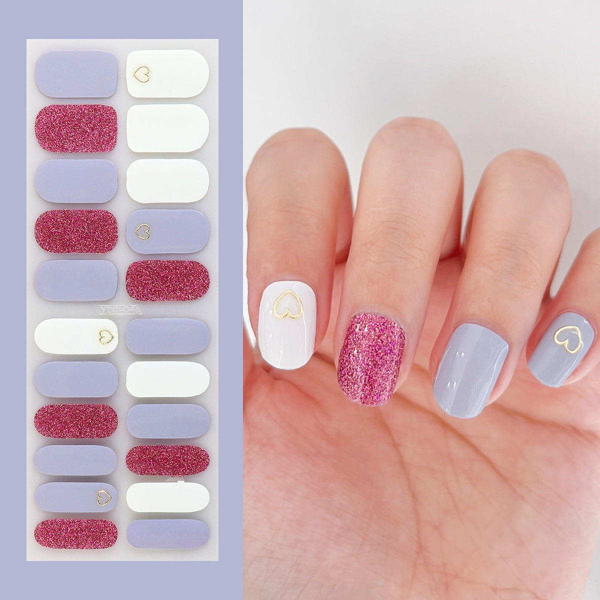 Nail wraps YDII046