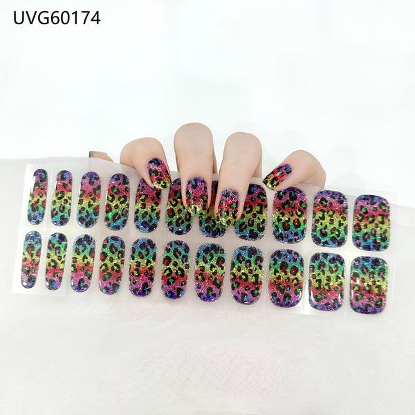 ins UV gel nail sticker UVG60174