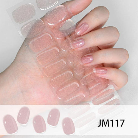 Semi-cured Gel Nail Strips JM117