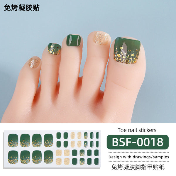 UV-free gel manicure sticker