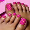 Pedicure fake nail Y592