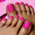 Pedicure fake nail Y592