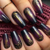 Gradient purple plating
