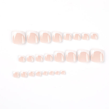 Press On Toe nails Set 24pcs/set JP2208