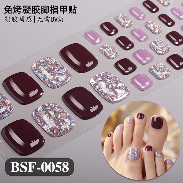 UV-free gel manicure sticker